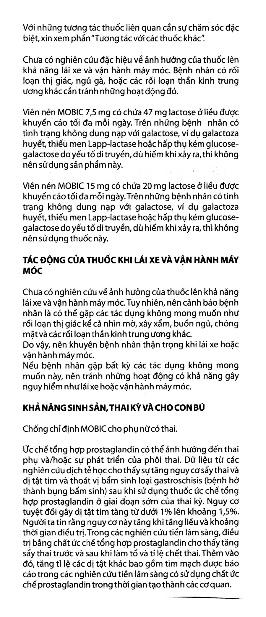 Mobic 15mg giảm đau, kháng viêm xương khớp